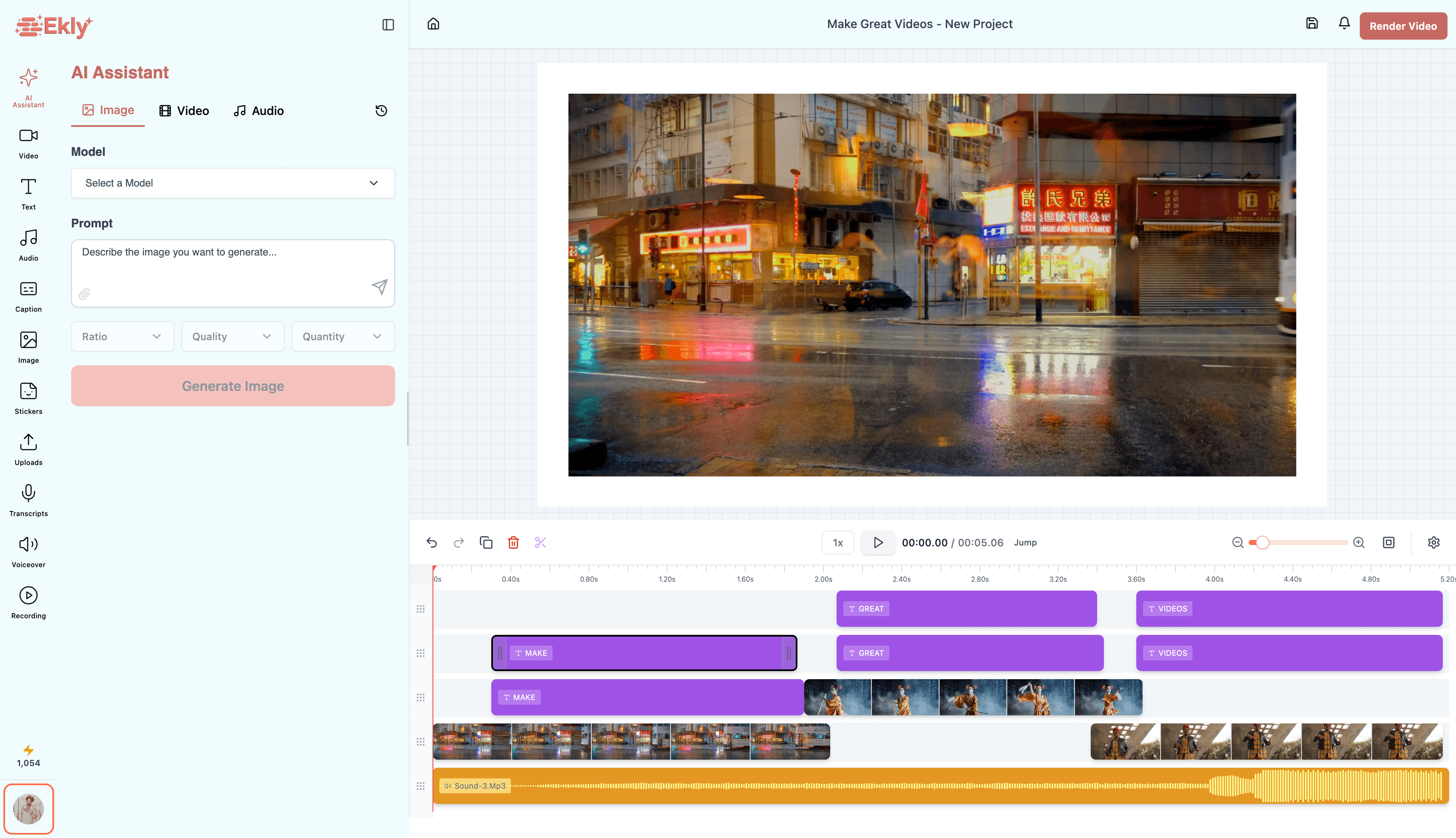 Ekly Video Editor