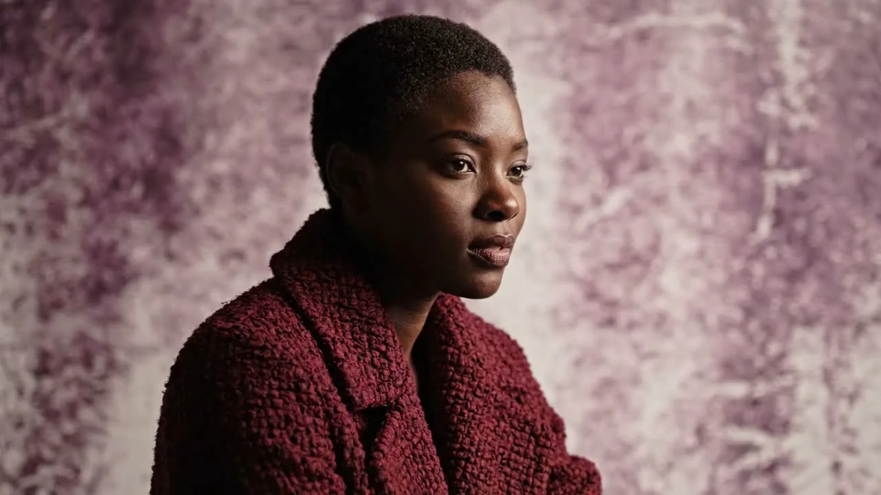 Editorial portrait video made with Ekly