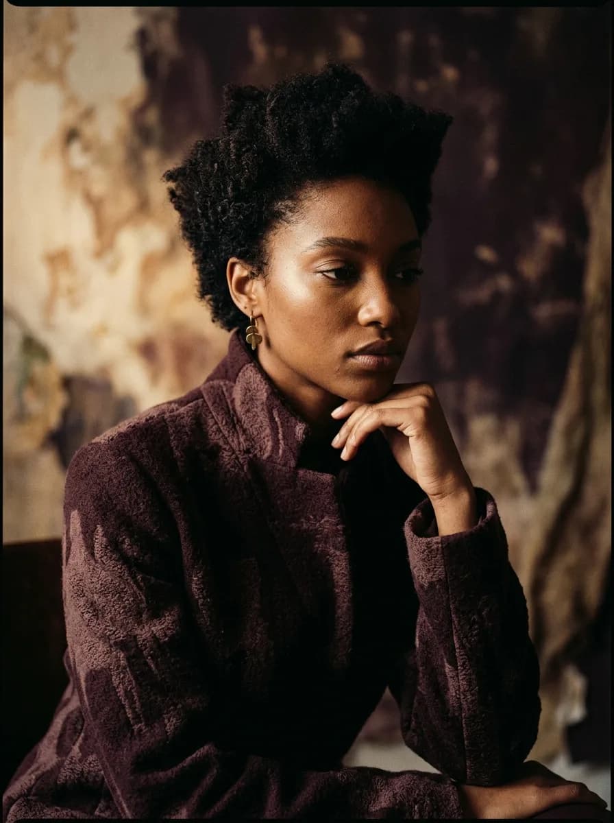 Editorial portrait made with Ekly