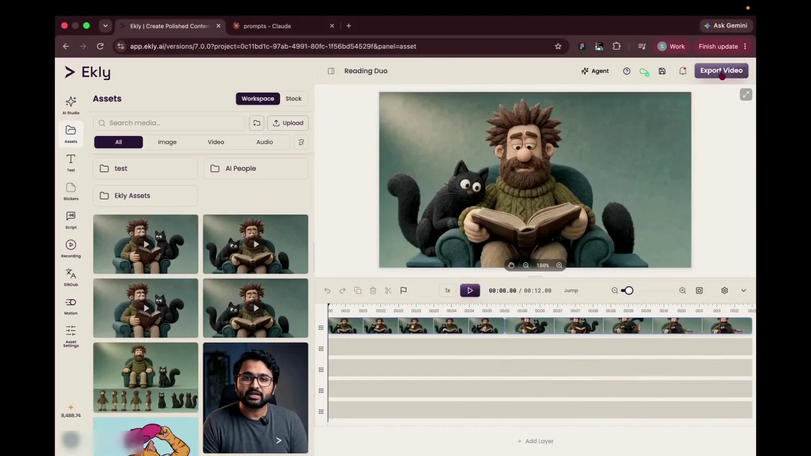 Step 13: Export the joined video